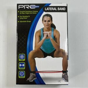 Pro Strength Lateral Band Resistance Training Home Fitness Gym Red NEW